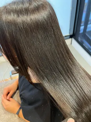 ロング カラー 小林 伯熙のヘアスタイル