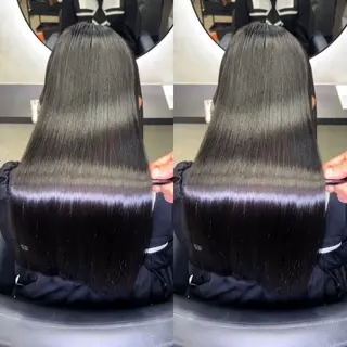 ロング カラー 新宿/美髪矯正 髪質改善/韓国風山本のヘアスタイル