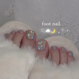 ネイル うるキラ✨ワンホン yuka🥂のネイルデザイン