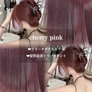 カラー 札幌韓国風艶カラー 🎀𝐒𝐀𝐇𝐎のヘアスタイル