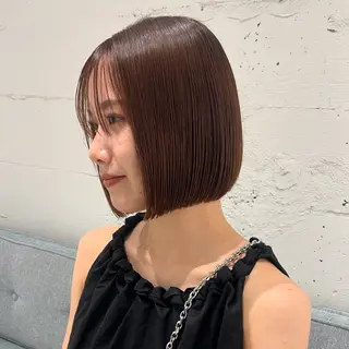 ショート 峯田 優花のヘアスタイル