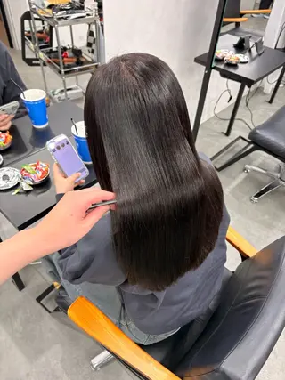 ロング カラー LIV My(マイ) 髪質改善/箕面のヘアスタイル