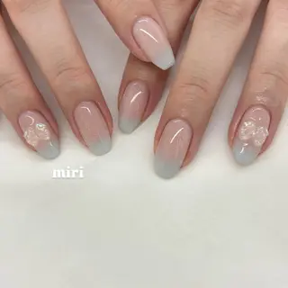 ネイル 新宿代々木/ちゅるん キレイめ/miriのネイルデザイン