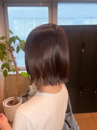 ショート きょうか🩶 /艶髪/髪質改善のヘアスタイル