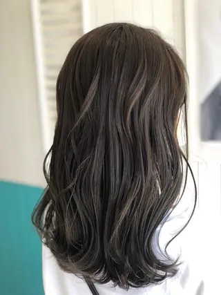 ロング カラー Snaly カラー特化ページのヘアスタイル