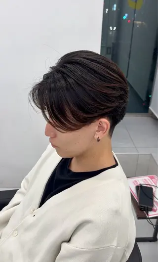 ショート カラー メンズ terumi メンズ縮毛矯正✨のヘアスタイル