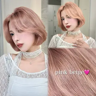 ショート ボブ×透明感カラー 🪽/池袋/優愛🎀のヘアスタイル