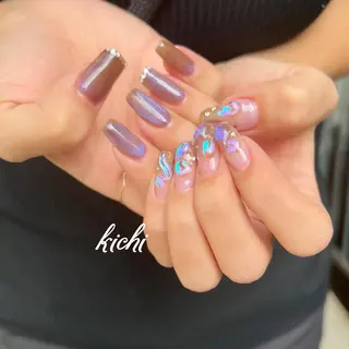 ネイル kichi･: *のネイルデザイン