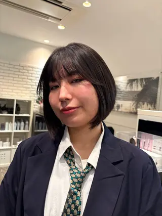 ショート riko表参道/ ボブ/アンニュイヘアのヘアスタイル