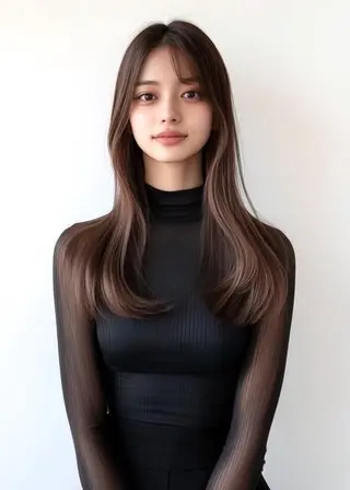 セミロング 🫧似合わせショート イシダ🫧のヘアスタイル