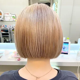 ミディアム カラー 艶髪と透明感を ‼️/若林のヘアスタイル