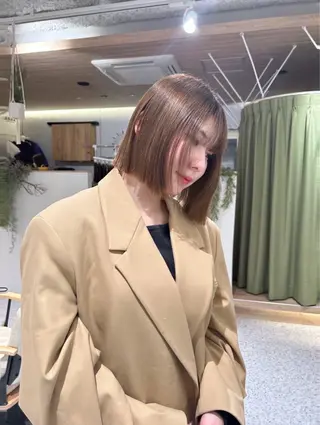 ミディアム hair&eye🎀 /momoKaのヘアスタイル