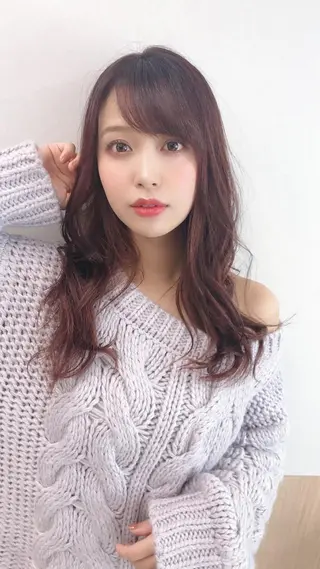 ミディアム 縮毛矯正、ストカール 、パーマのプロ、横山のヘアスタイル