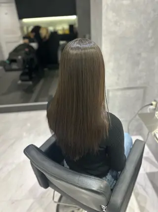ロング パーマ 中村 さきのヘアスタイル