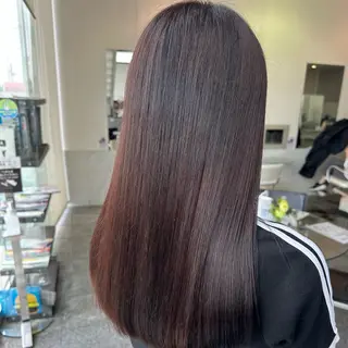 カラー 町田 里奈のヘアスタイル