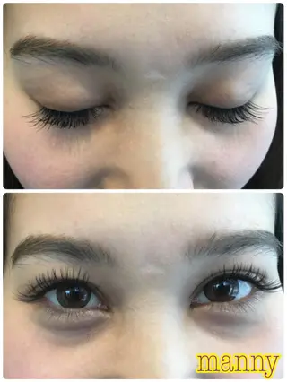マツエク・マツパ manny eyelashのマツエク・マツパデザイン