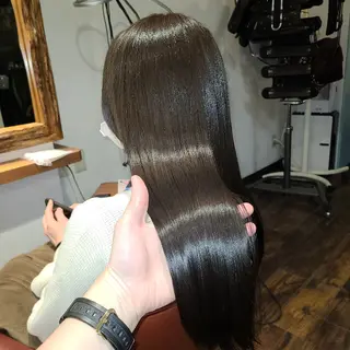 ロング 大熊 智也のヘアスタイル