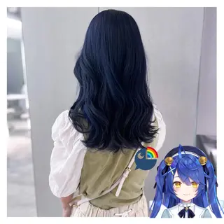 ロング カラー メ イのヘアスタイル