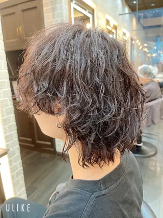 ショート パーマ メンズ メンズパーマ特化/ メッシュ/薫/店長のヘアスタイル