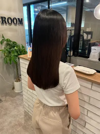 ロング S.BROOM なんばTAKUYAのヘアスタイル