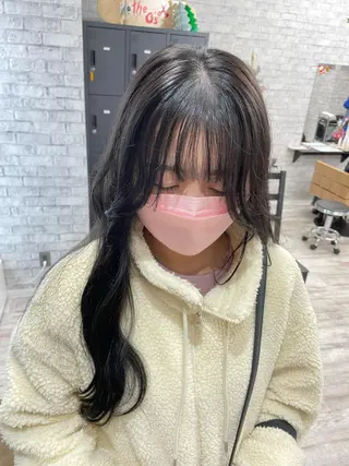 ロング カラー パーマ ヘアアレンジ メンズ 歩くパワースポット 🦋KAHOのヘアスタイル