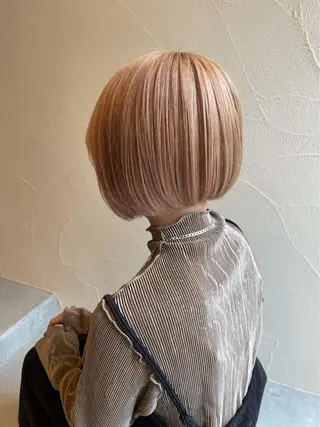 ショート カラー 王子田 隼のヘアスタイル