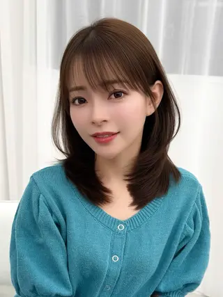 ミディアム ヘアアレンジ 顔周り&ミディアム 特化/池袋/kokiのヘアスタイル