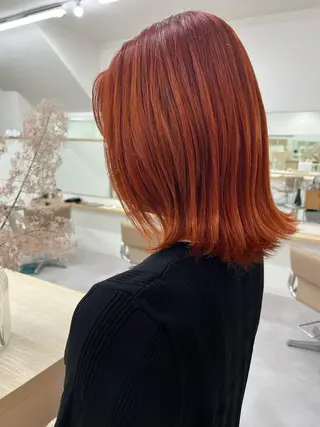 カラー 結婚式お呼ばれヘア セット🌼Tommyのヘアスタイル