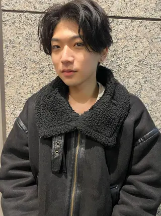 ショート パーマ メンズ 💈メンズ短髪特化 ✂︎伊藤大輝💈のヘアスタイル
