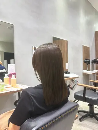 ミディアム 石井良典 髪質改善のヘアスタイル