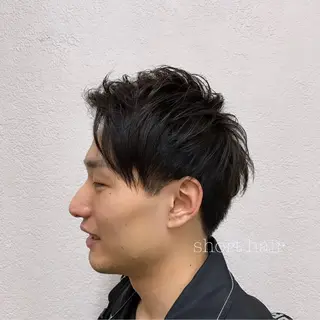 ショート メンズ 似合わせカット得意 💛RENA💛のヘアスタイル