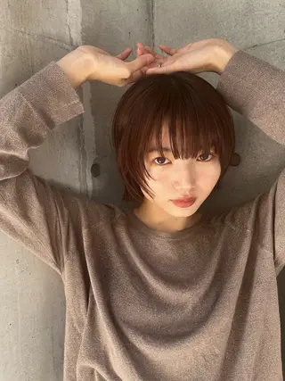 ショート 草野 圭音のヘアスタイル