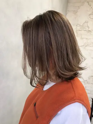ミディアム カラー welring hair salonのヘアスタイル