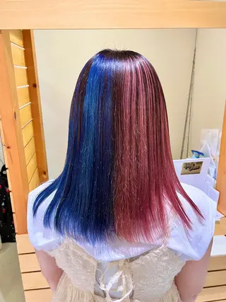 ロング カラー ✨髪質改善🎨 杉本賢人のヘアスタイル