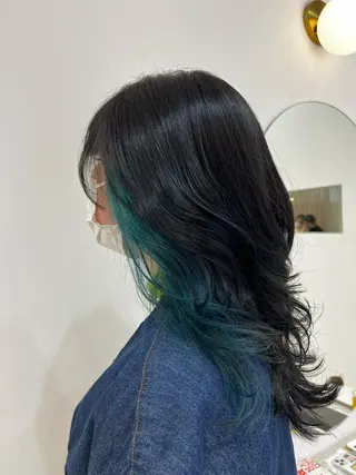 カラー 六本松／レイヤー 美桜🌸mioのヘアスタイル