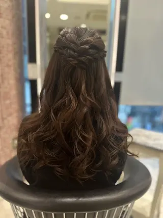 ヘアアレンジ 韓国カラーお任せ❤️ アサコサユリ🎀の眉毛・アイブロウイメージ