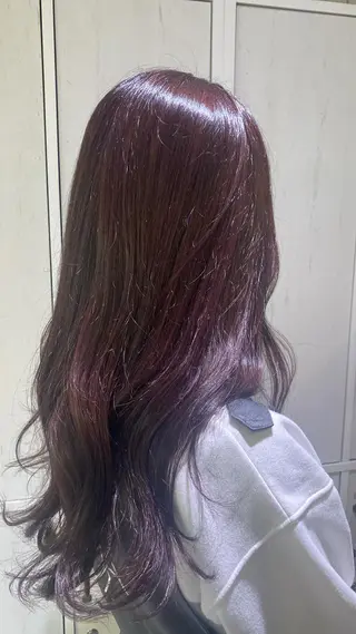 ロング カラー 韓国好き🇰🇷 美容師MIKUのヘアスタイル