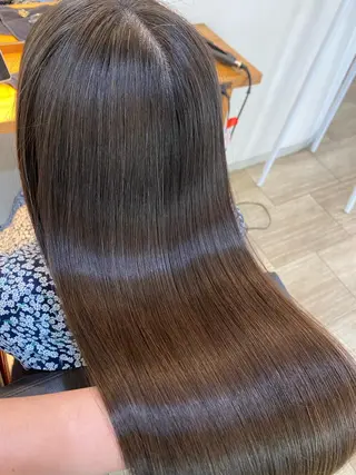 ロング カラー 和歌山髪質改善 那須優太のヘアスタイル