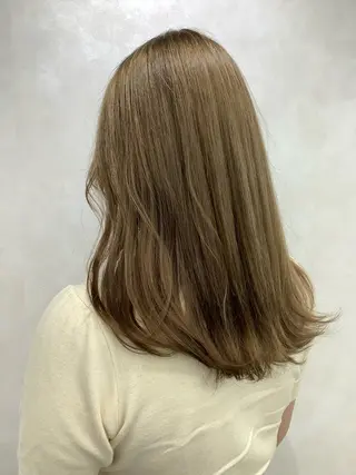 カラー トウマ｜ハイトーン ケアブリーチ✨横浜のヘアスタイル