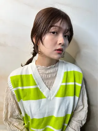 ミディアム Aono'Ba/LOVERS所属・三嶋 陽友のヘアスタイル