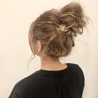 ヘアアレンジ 菊池 栄里奈のヘアスタイル