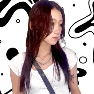 ロング Rena✴︎トレンド ×スタンダードMIXのヘアスタイル