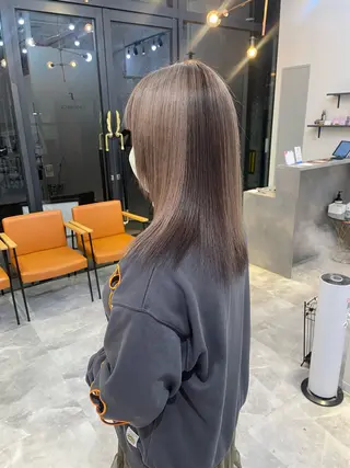 ロング カラー 盛れる顔まわり✨🎀 レイヤー別所好葉のヘアスタイル