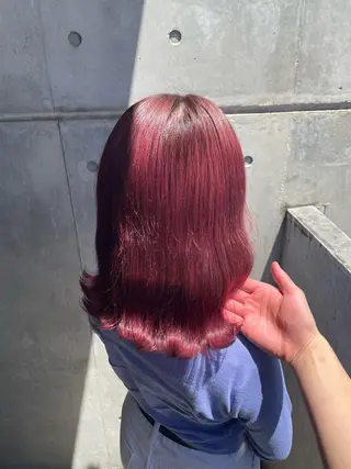 セミロング 🌈新宿縮毛矯正 No.1 SORAのヘアスタイル