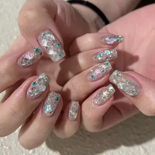 ネイル パラあり！フィルイン 美フォルムのネイルデザイン