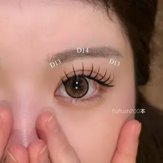 マツエク・マツパ 🎀束感マツエク/ カカエ アイナ🎀のマツエク・マツパデザイン