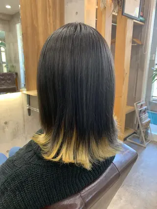 ミディアム カラー hair salon mementoのヘアスタイル