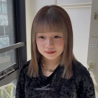 セミロング 🫧LALA🫧 ショート🫧のヘアスタイル