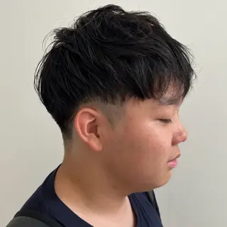 メンズ メンズパーマ/ メッシュ📍ユリのヘアスタイル