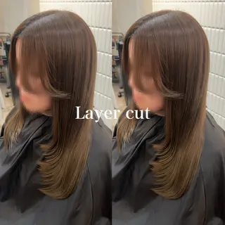 セミロング La fith hair park枚方2号店所属・林田 もものヘアスタイル